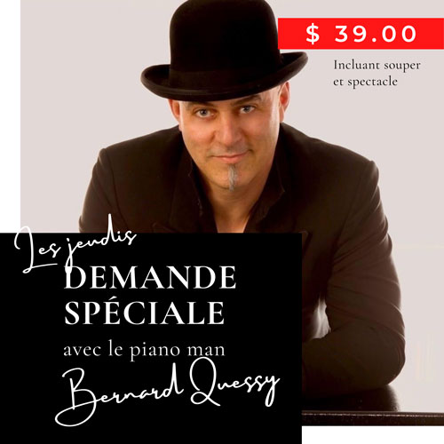 Bernard Quessy au Café Morin