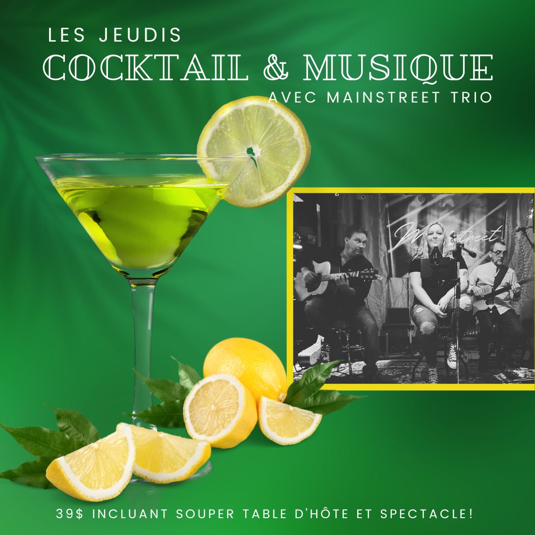 Jeudi Cocktail et Musique